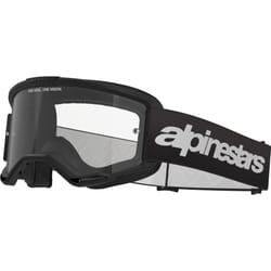 Alpinestars Vision 3 Wordmark Lunettes de motocross, noir pour Hommes
