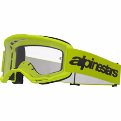 Alpinestars Vision 3 Wordmark Lunettes de motocross, jaune pour Hommes