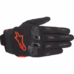 Alpinestars Sp X 5 Air Gants de moto, noir-rouge, taille L pour Hommes