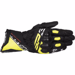 Alpinestars Sp-3 Gants de moto, noir-blanc-jaune, taille L pour Hommes