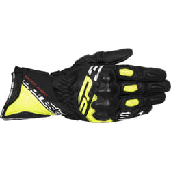 Alpinestars Sp-3 Gants de moto, noir-blanc-jaune, taille L pour Hommes