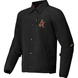 Alpinestars Revved WR Blouson textile de moto, noir, taille M pour Hommes