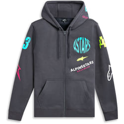 Alpinestars Variegate Sweat à capuche zippé, gris, taille XL pour Hommes