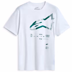 Alpinestars Geografica T-shirt, blanc, taille M pour Hommes