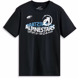 Alpinestars Semicircle T-shirt, noir, taille 2XL pour Hommes