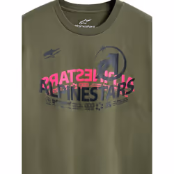 Alpinestars Semicircle T-shirt, vert, taille S pour Hommes