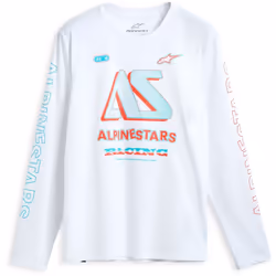 Alpinestars Ayess Chemise à manches longues, blanc, taille XL pour Hommes