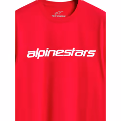 Alpinestars Linear Wordmark 2.0 T-shirt, rouge, taille S pour Hommes