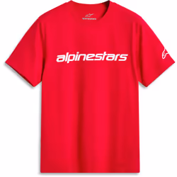 Alpinestars Linear Wordmark 2.0 T-shirt, rouge, taille M pour Hommes