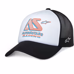 Alpinestars Ayess Casquette de camionneur, noir-blanc pour Hommes