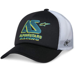 Alpinestars Ayess Casquette de camionneur, noir-blanc pour Hommes