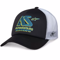 Alpinestars Ayess Casquette de camionneur, noir-blanc pour Hommes