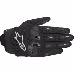 Alpinestars Sp X 5 Air Gants de moto, noir-blanc, taille M pour Hommes