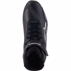 Alpinestars Faster-4 Chaussures de moto, noir-blanc, taille 46 pour Hommes