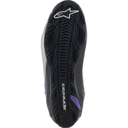 Alpinestars Stella Faster-4 Chaussures de moto pour femmes, noir-gris-pourpre, taille 42