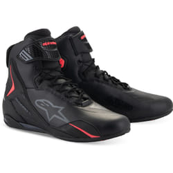 Alpinestars Stella Faster-4 Chaussures de moto pour femmes, noir-rose, taille 37 40