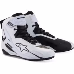 Alpinestars Stella Faster-4 Chaussures de moto pour femmes, noir-blanc, taille 38 - 41