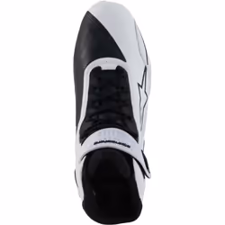 Alpinestars Stella Faster-4 Chaussures de moto pour femmes, noir-blanc, taille 38 - 41