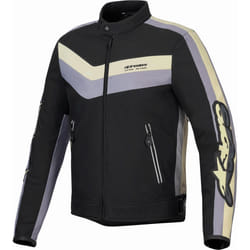 Alpinestars T-Dyno Wr Blouson textile de moto, noir-gris, taille 2XL pour Hommes