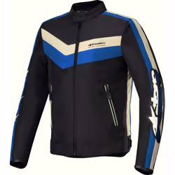 Alpinestars T-Dyno Wr Blouson textile de moto, noir-bleu, taille 4XL pour Hommes