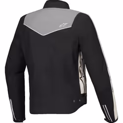 Alpinestars Stella T-Dyno WR Veste textile de moto pour femmes, noir-gris, taille XL