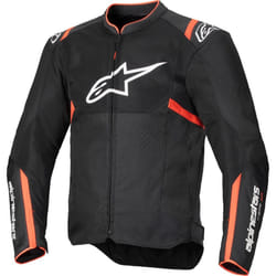 Alpinestars T-Sps Air V2 Blouson textile de moto, noir-rouge, taille 2XL pour Hommes