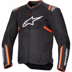 Alpinestars T-Sps Air V2 Blouson textile de moto, noir-rouge, taille 4XL pour Hommes