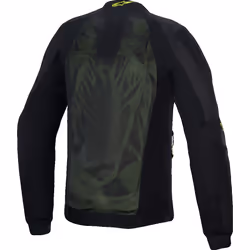 Alpinestars Troop-Air Veste de protection, noir-jaune, taille 2XL pour Hommes