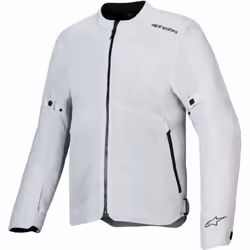 Alpinestars C-1 Air Blouson textile de moto, argent, taille 2XL pour Hommes