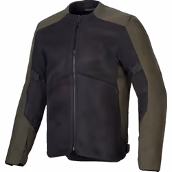 Alpinestars C-1 Air Blouson textile de moto, vert-brun, taille 2XL pour Hommes