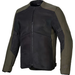 Alpinestars C-1 Air Blouson textile de moto, vert-brun, taille 4XL pour Hommes