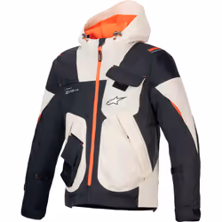 Alpinestars Mogress Air Blouson textile de moto, noir-beige, taille 2XL pour Hommes