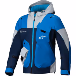 Alpinestars Mogress Air Blouson textile de moto, bleu, taille 3XL pour Hommes