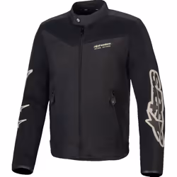 Alpinestars T-Dyno Air Blouson textile de moto, noir, taille 4XL pour Hommes