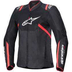 Alpinestars Stella T-Sps Air V2 Veste textile de moto pour femmes, noir-rose, taille 2XL