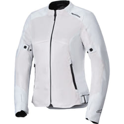 Alpinestars Stella C-1 Air Veste textile de moto pour femmes, argent, taille XS