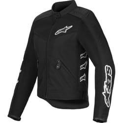 Alpinestars Stella T-Dyno Air Veste textile de moto pour femmes, noir, taille XL