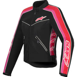 Alpinestars Stella T-Dyno Air Veste textile de moto pour femmes, noir-rose, taille XS