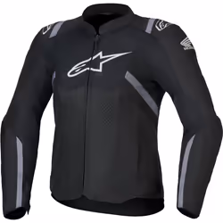 Alpinestars Honda Stella T-Sps Air V2 Veste textile de moto pour femmes, noir-gris, taille S