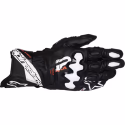 Alpinestars Gp Plus R V3 Gants de moto, noir-blanc, taille M pour Hommes
