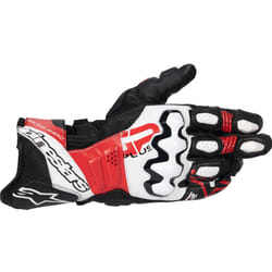 Alpinestars Gp Plus R V3 Gants de moto, noir-blanc-rouge, taille M pour Hommes