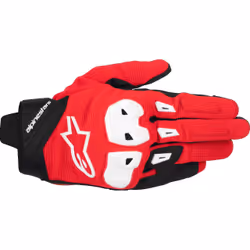 Alpinestars Sp X 1 Gants de moto, noir-blanc-rouge, taille XL pour Hommes
