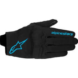 Alpinestars Reef V2 Gants de moto pour femmes, noir-bleu, taille XL