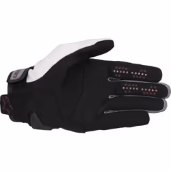 Alpinestars Chrome Gants de moto pour femmes, blanc-rouge, taille XS