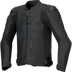 Alpinestars Dusk Airflow Blouson en cuir de moto perforé, noir, taille 50 pour Hommes