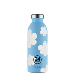 24Bottles Daydreaming Utilisation quotidienne 500 ml Acier inoxydable Bleu, Blanc