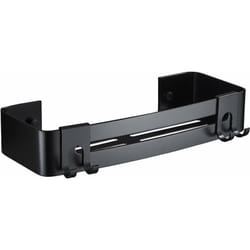 Tecom - tagère de douche au fini noir mat DPGNR1 Noir mat