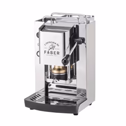 Faber Italia PROINOXBAS, Cafetière, 1,3 L, Dosette de café, 500 W, Acier inoxydable