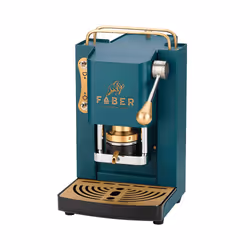 Faber Italia Mini Deluxe, Cafetière, 1,3 L, Dosette de café, 500 W, Vert