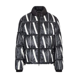 Doudoune homme Armani Exchange - Logo imprimé - Noir